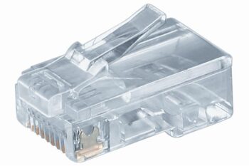 Plugg - modular, 8/8-pin (RJ45)