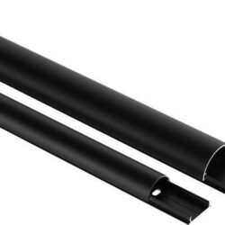 Kabelkanal, aluminium, 35 x 1500 mm black