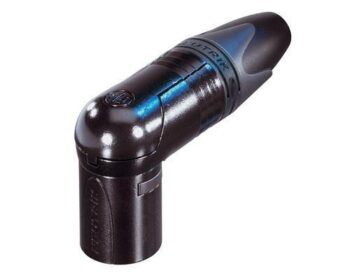 Xlr han vinkel sort