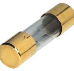 -Sikring 20A 10x38mm forgylt