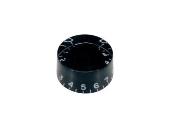 Knott til potmeter LesPauls mod, sort