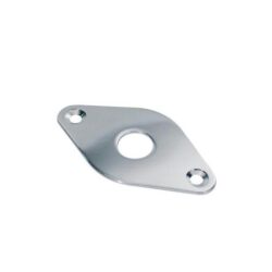 Jackplate, chrome, diamantform, buet