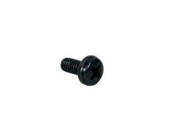 Skruer til mekanikk/tannhjul. ,2,5x5mm sort.