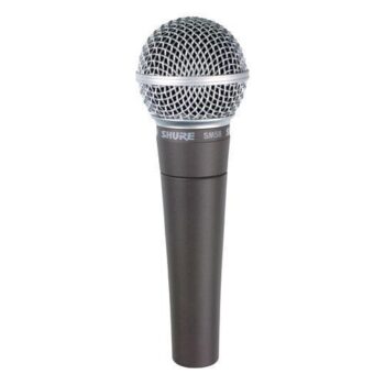 Dynamisk mikrofon, cardioid. med bryter