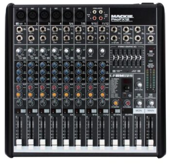 12 kanals mikser m/ effekter