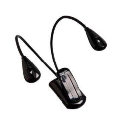 Notelys med to fleksible armer og LED lamper