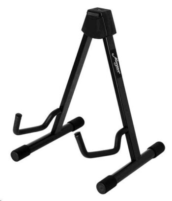 Stativ for akustisk gitar.