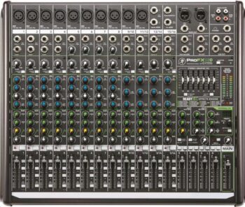 16-channel 4-Bus Effects Mixer with USB