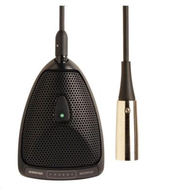 Bordmikrofon boundary omni black