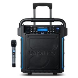 All-in-one, water-resistant portable PA speaker