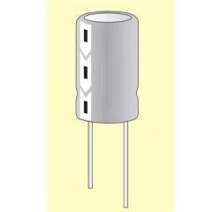 -El.lytt 470uF 25V radiell 105°C