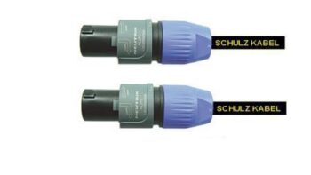 Høyttalerkabel Speakon. 2x1,5mm, 5 meter m/Neutrik plugg