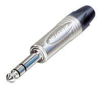 Jack stereo, 6,3mm blank.